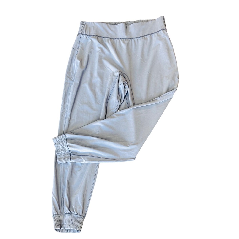 Lululemon Beyond the Studio Jogger Light Blue Size 12 High Rise Activewear